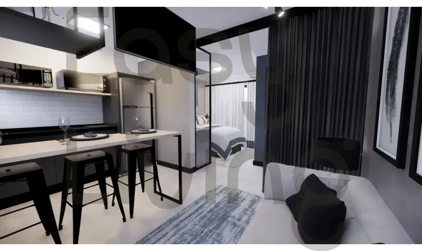 Studio Universidades com 1 quarto e mobiliado, 25 m² em Parque das Universidades, Campinas - Foto 33