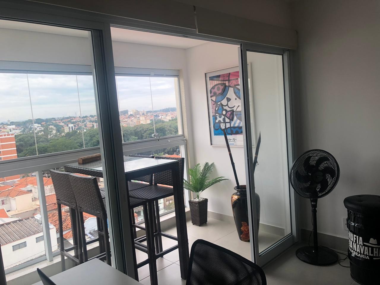 Apartamento para Venda, em Campinas, bairro Bosque, 1 dormitório, 1 banheiro, 1 suíte, 1 vaga - Foto 2