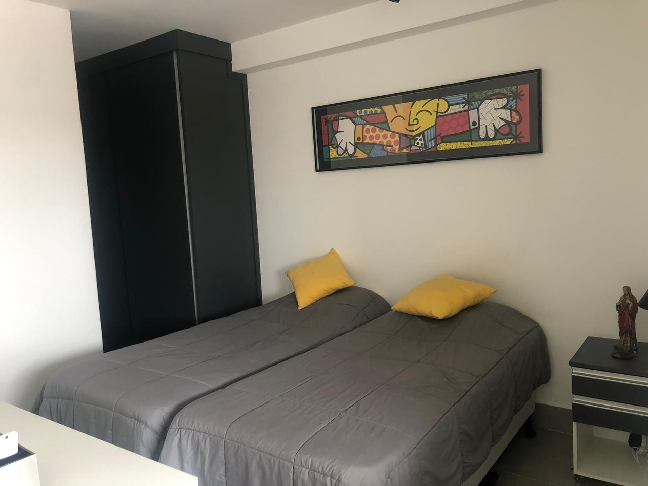Apartamento para Venda, em Campinas, bairro Bosque, 1 dormitório, 1 banheiro, 1 suíte, 1 vaga - Foto 6