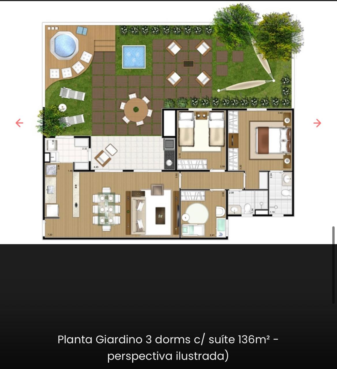 Apartamento Garden para venda com 136 m²no Fatto Mansões Santo Antônio, Campinas - Foto 5