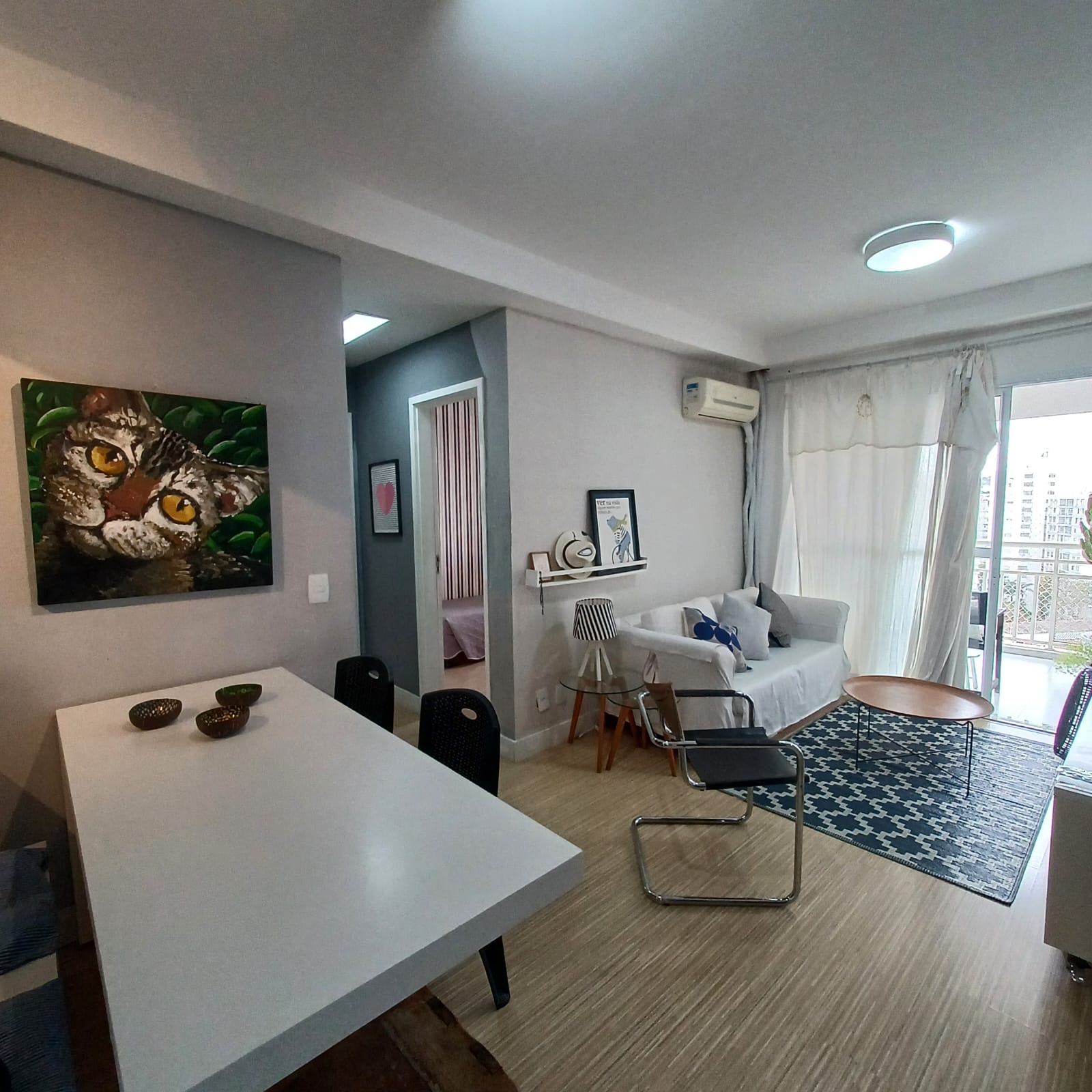 Apartamento mobiliado a venda no Cambui, 2 quartos, 1 vaga, lazer completo - R$745.000,00 - Setin Home & Life - Campinas SP - Foto 2